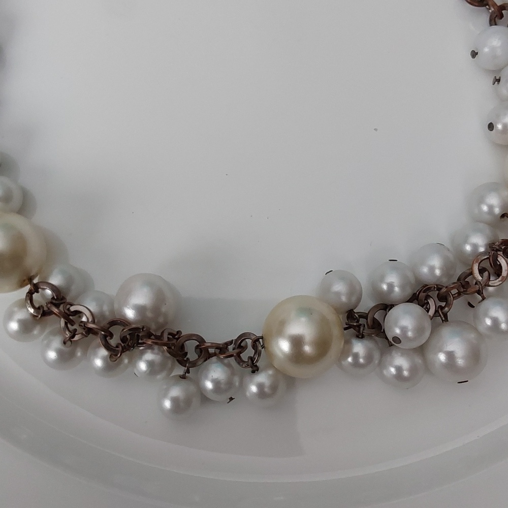 VINTAGE ROBERT ROSE Pearl Necklace - Picture 4 of 7